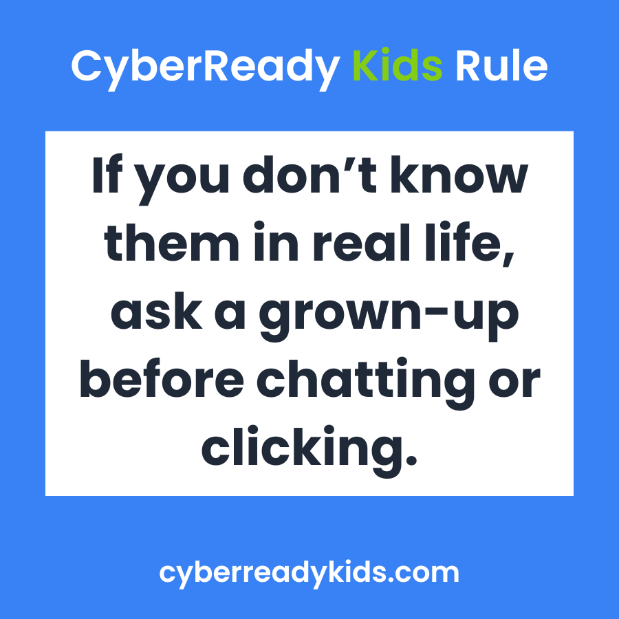 CyberReady Kids Rule Printable